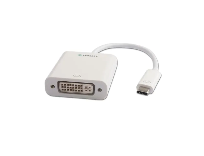USB-C - DVI-D Singel Link 1080P@60Hz