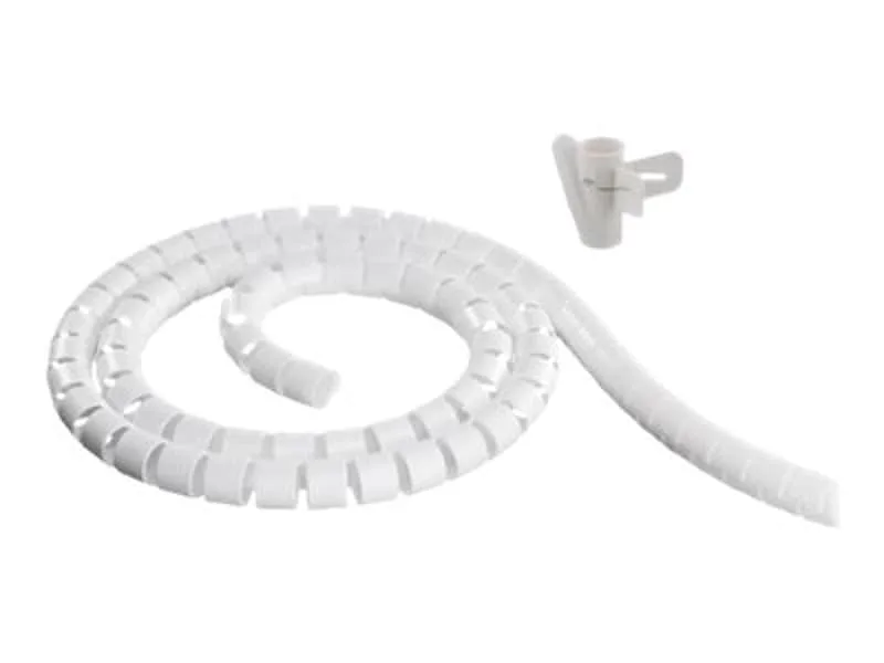 Kabelslukare Deltaco i nylon, 25mm diameter, 20m, inkl. verktyg