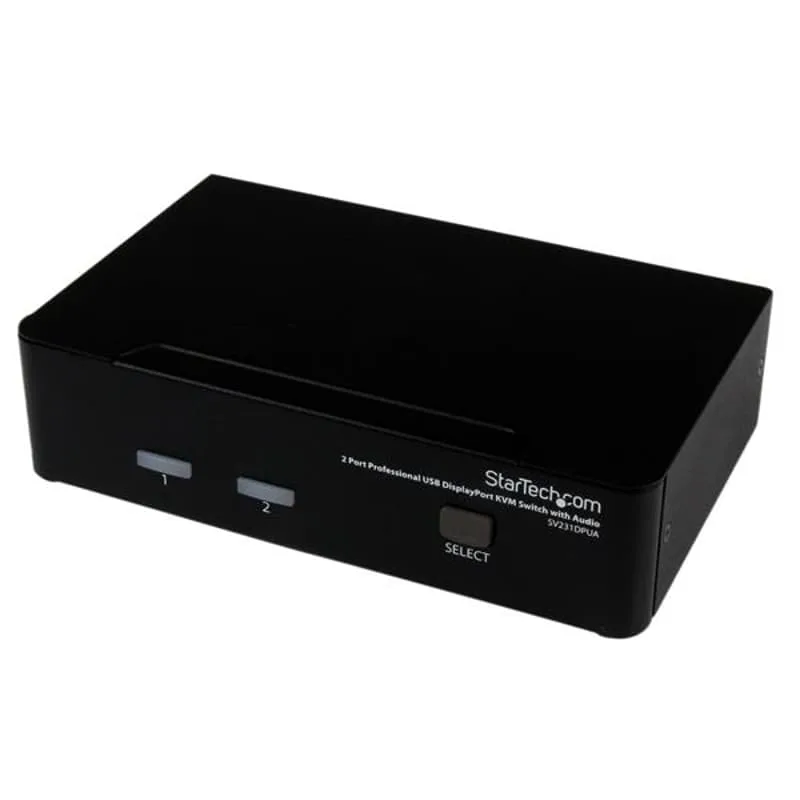 Startech 2 Port Professional USB DisplayPort KVM