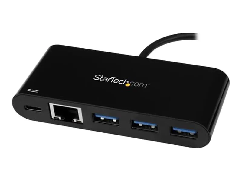 USB-C to Ethernet Adapter with 3-Port USB 3.0 Hub