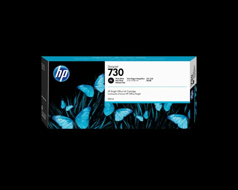 HP Bläck Foto Svart 730 300ml