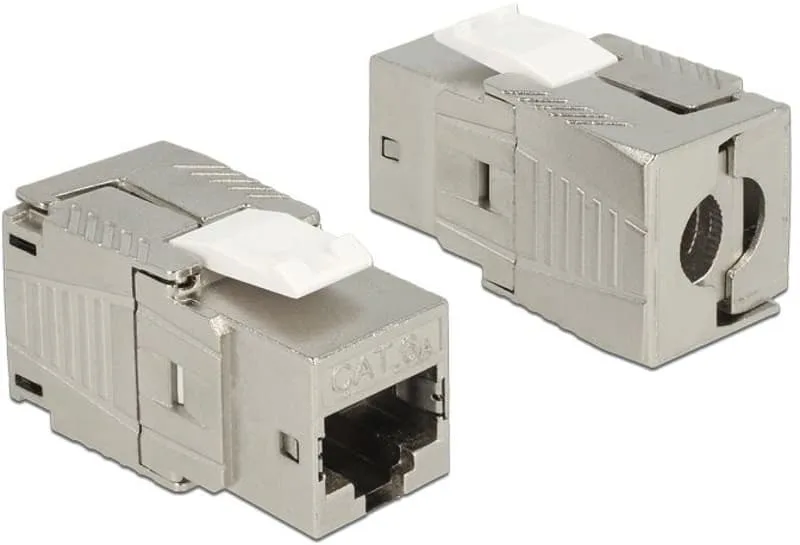 Keystone RJ45 LSA CAT6A FTP Tool-Free