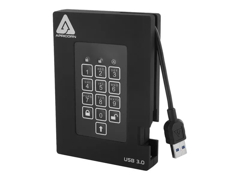 Apricorn Padlock fortress 8TB SSD