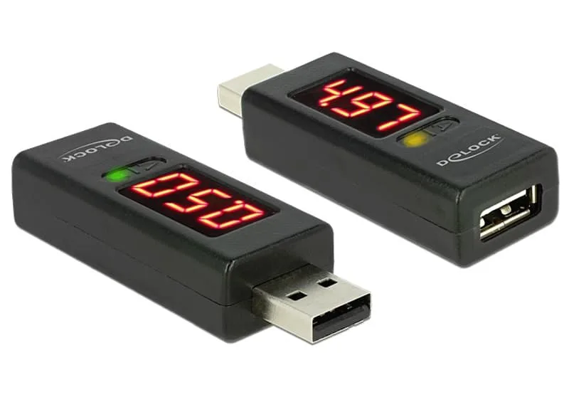 USB-spännings- och strömstyrkekontrollerare