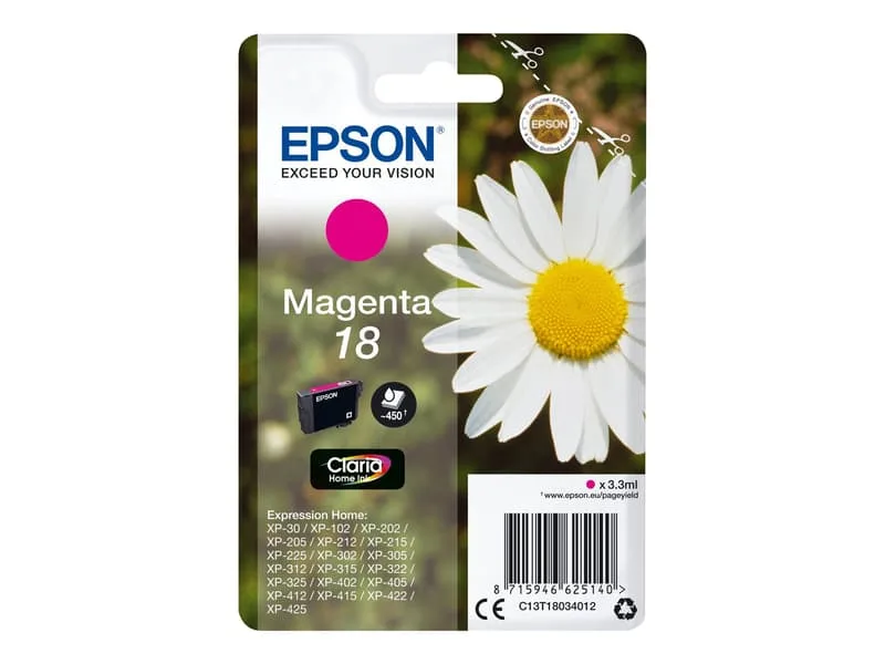 Epson Bläck Magenta T1803