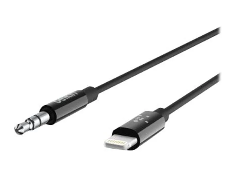 Belkin Lightning- till hörlursuttag-kabel