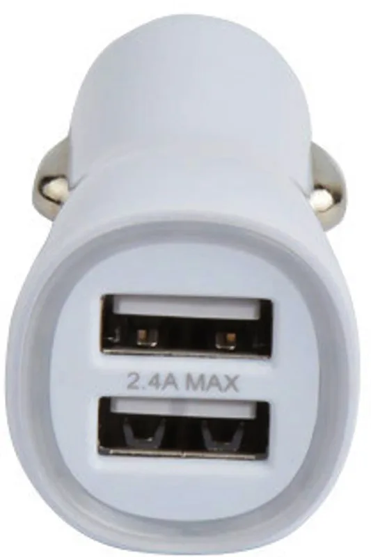 Cirafon Car Charger 1Amp 2xUSB Black Boost