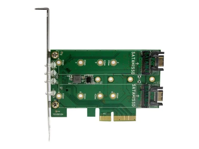 Startech 3PT M.2 SSD Adapter Card 1x PCIe