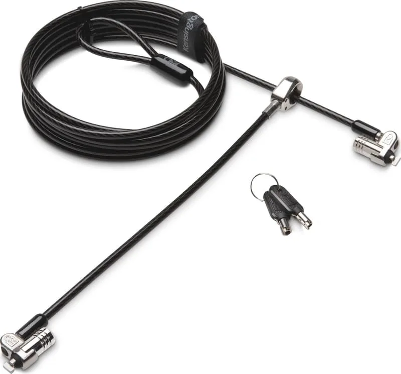 MicroSaver 2.0 Keyed Twin Laptop Lock