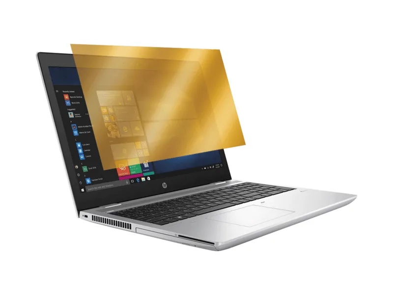 Guldfilter 15.6" 16:9 för laptop – Sekretessfilter med insynsskydd