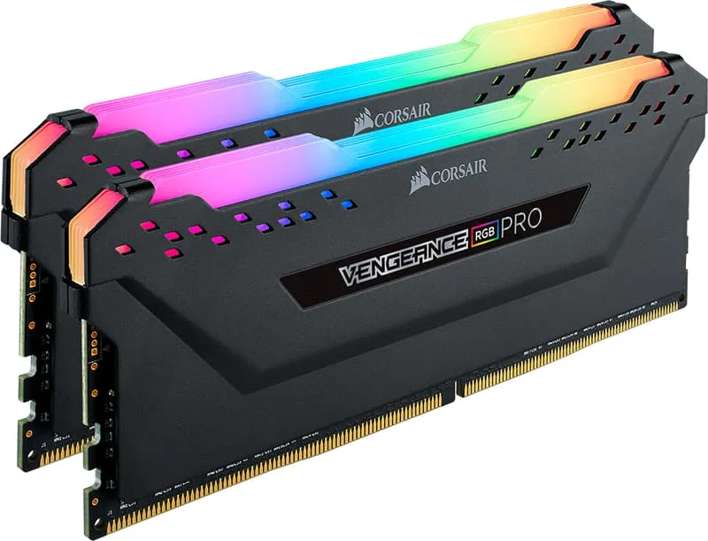 Vengeance RGB Pro 32GB 2X16GB DDR4 2666MHz CL16 Blac