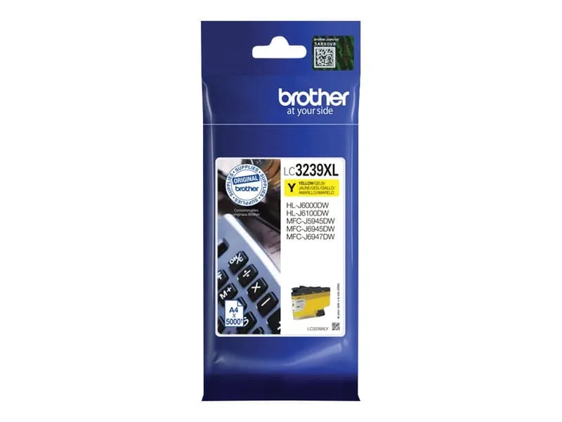 Brother Bläck Gul LC-3239XLY 5K