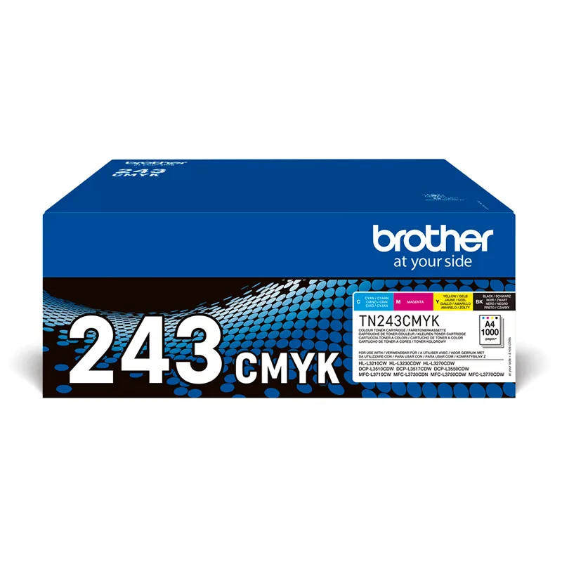 Brother HL-3210/ 3270/ MFC3750/ färgpatron 4-pack