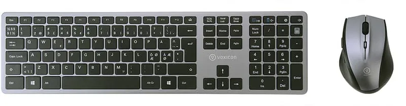 Voxicon Trådlös Tangentbord och mus V280