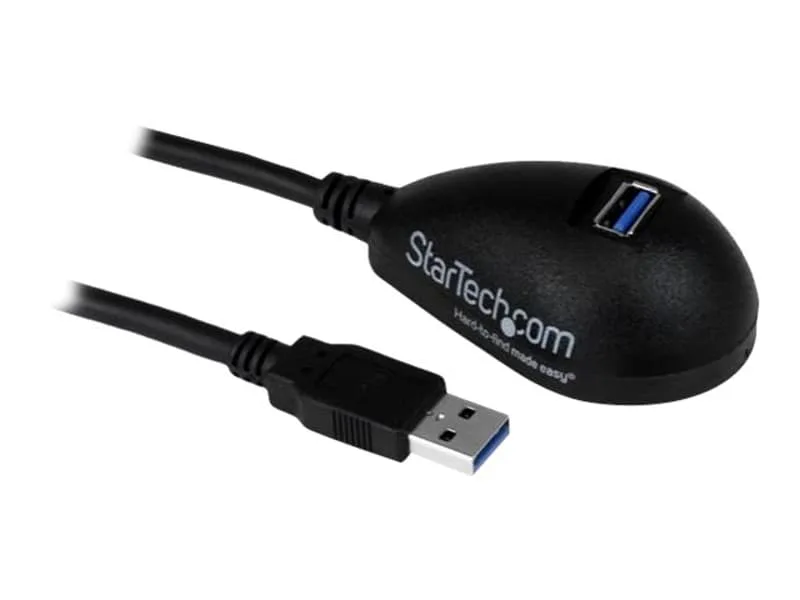 Startech .com 1,5 m svart SuperSpeed USB