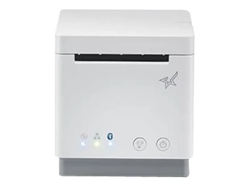 mC-Print2 USB/Bluetooth/IOS/Eth Sax Vit Inkl Stömadapter