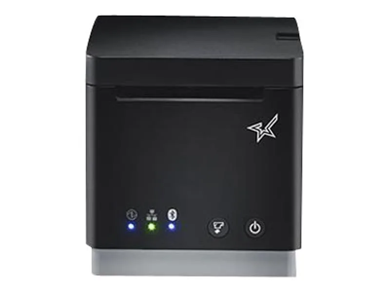 mC-Print2 USB/Bluetooth/IOS/Eth Sax Svart Inkl Stömadapter