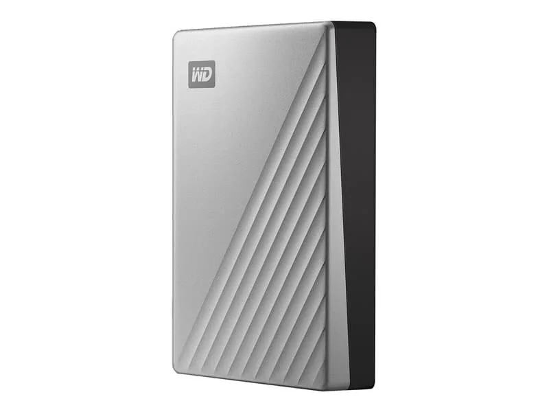 WD My Passport Ultra 4 TB bärbar hårddisk, USB-C
