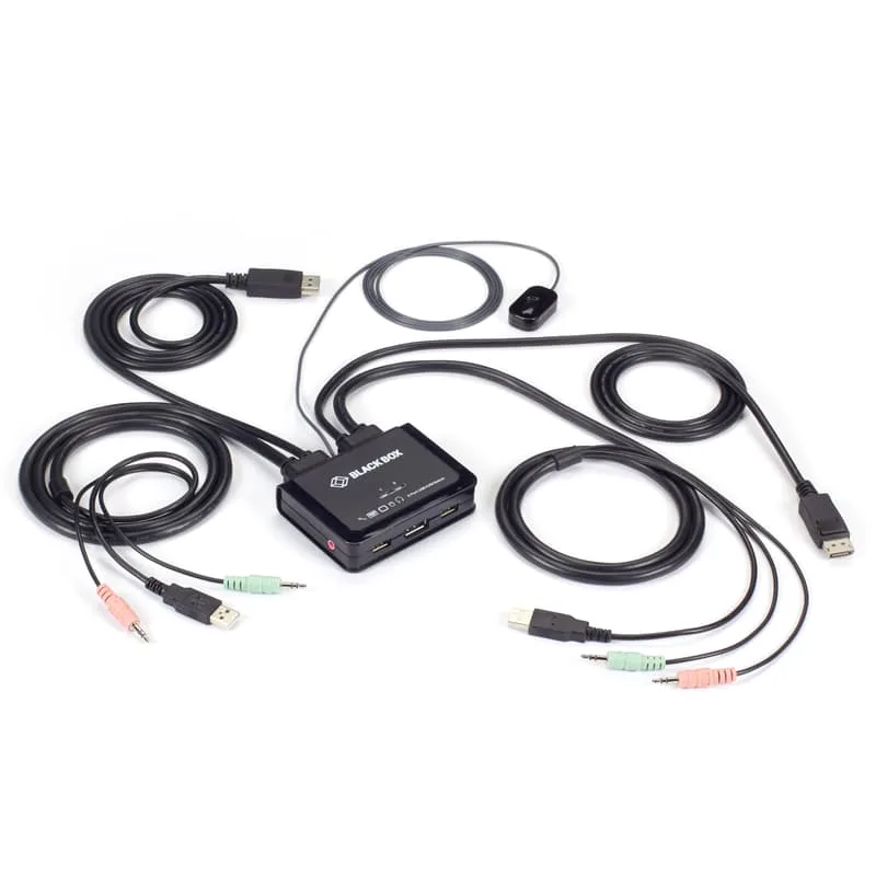4K60 DisplayPort Cable KVM Switch