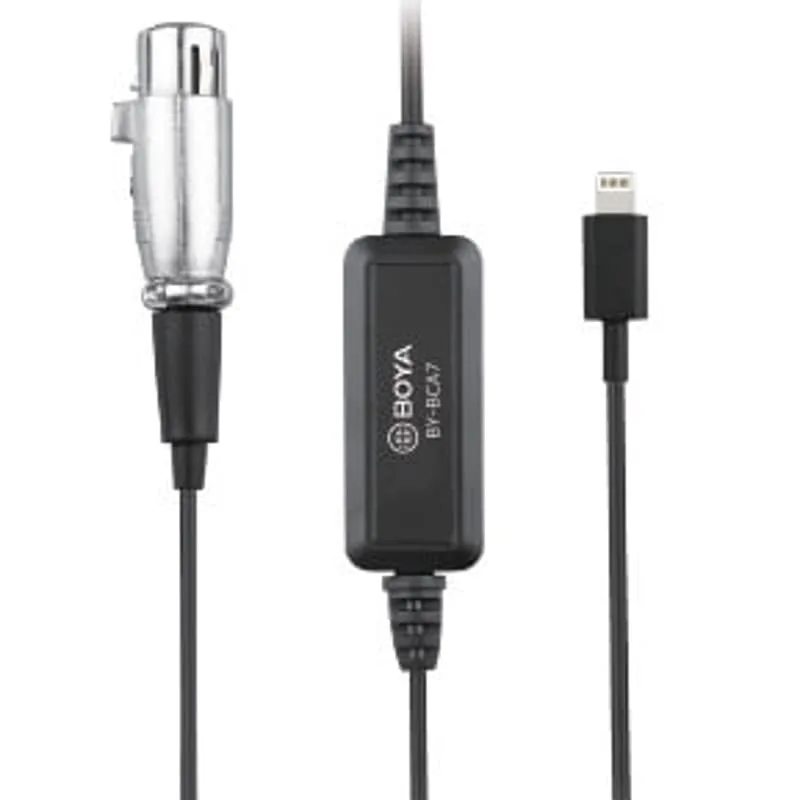 XLR (Female) To Lightning (Male) Adapter