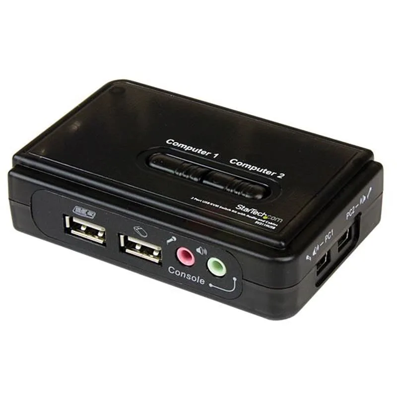 Startech 2 Port USB VGA KVM Switch