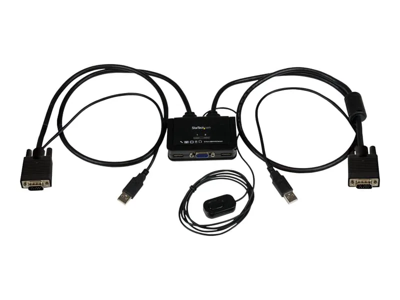 Startech 2 Port USB VGA Cable KVM