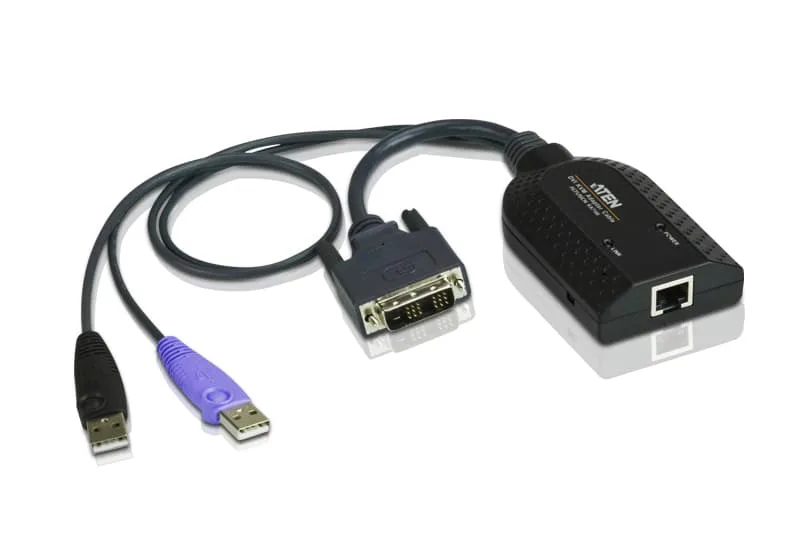 USB - DVI till Cat5e/6 KVM-adapterkabel (CPU-modul)