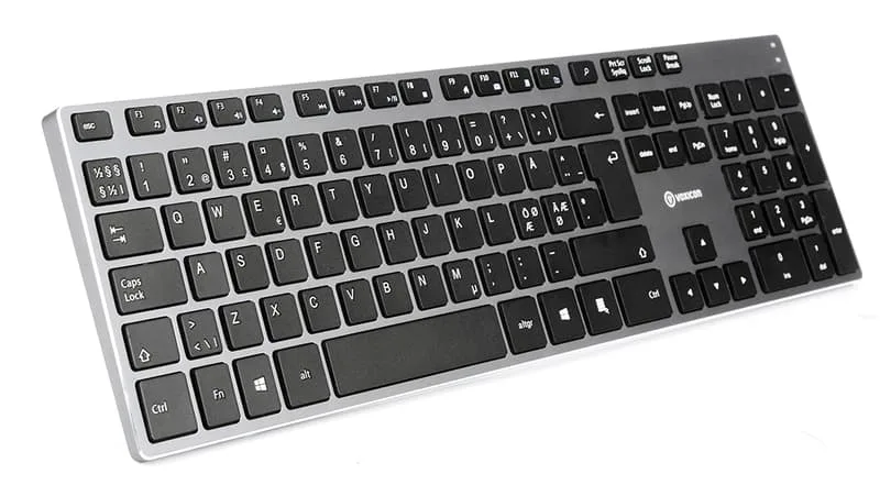 Voxicon 295 Trådlöst Metall Tangentbord