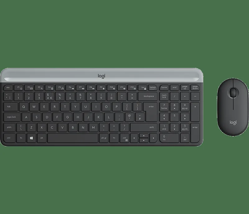 Logitech MK470 trådlöst tangentbord och mus Combo