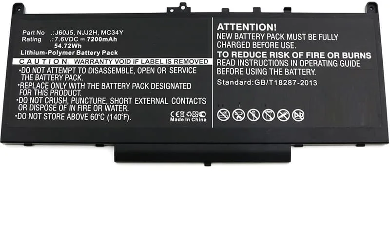 Coreparts Batteri för bärbar dator litiumpolymer 7200