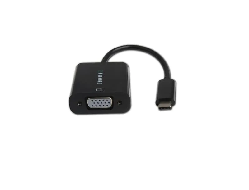 Prokord UTC-V01-L-LSZH USB-C till VGA-adapter
