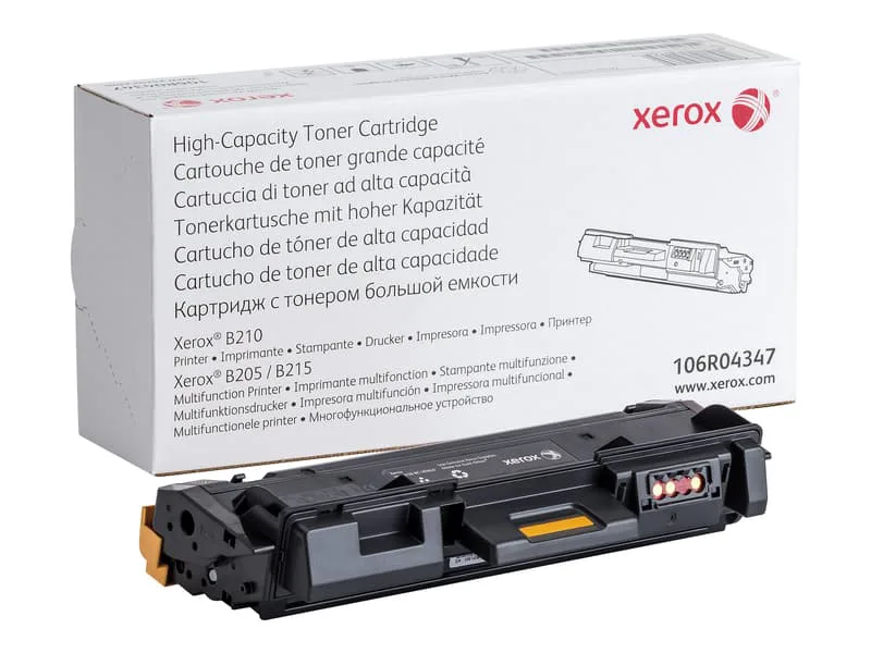 Xerox Toner 106R04347 Svart Hög Kapacitet