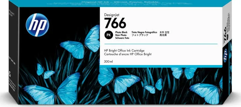 HP 766 - foto-svart - original - DesignJet