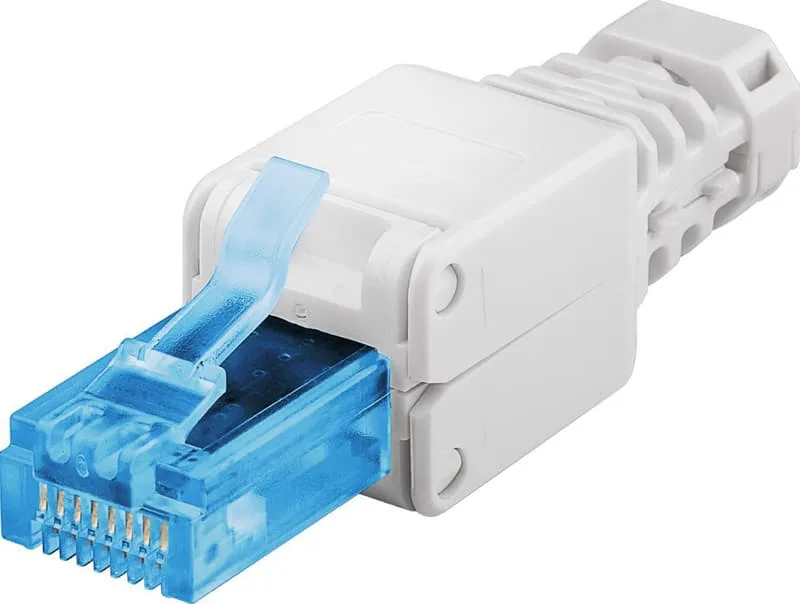 Kontaktdon CAT6A UTP RJ45 Verktygsfri