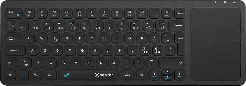 Voxicon Tangentbord Trådlös 255WL + Touch funktion