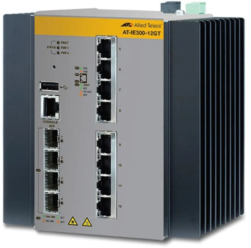 AT IE300-12GP PoE 240W