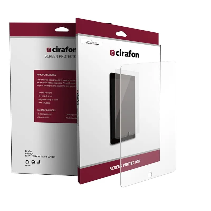 Cirafon Ultra-Wide skärmskydd till iPad 2019, 2020 och 2021