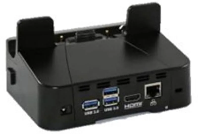 Docka 1-Slot Med Ruggad Adapter HDMI/ETH/3xUSB Utan Stömadapter