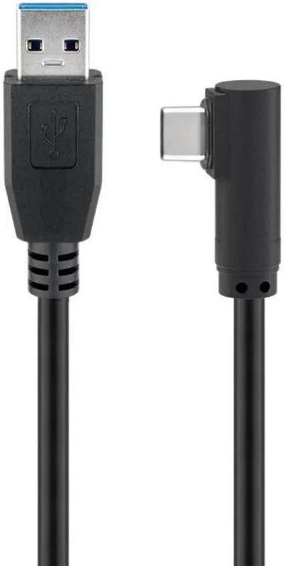 USB-C+ 90 To USB A 3.0, 3m