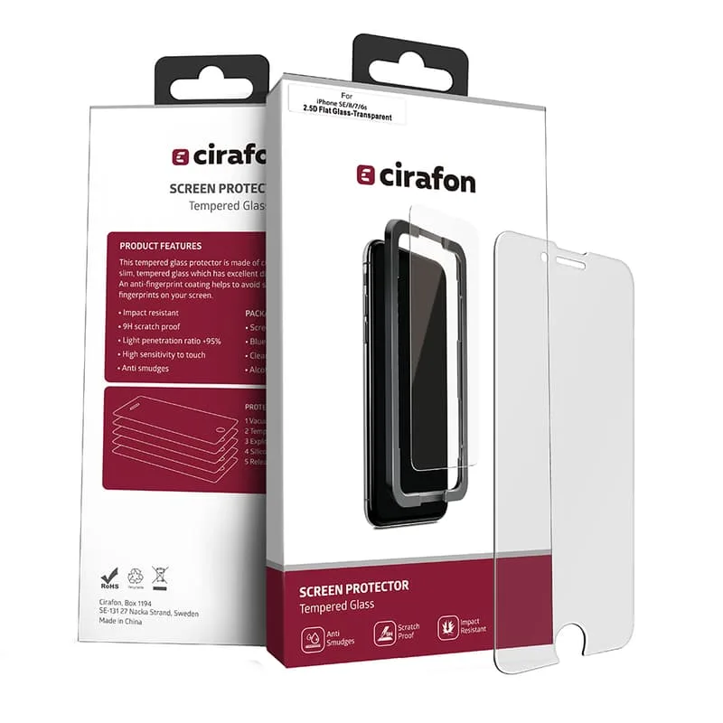 Cirafon Ultra-Wide Asahi Glass 0.3mm Skärmskydd