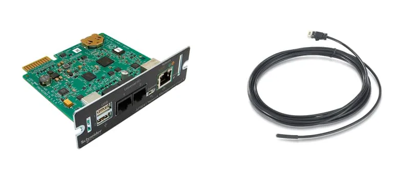 Network Management Card 3 med Miljöövervakning
