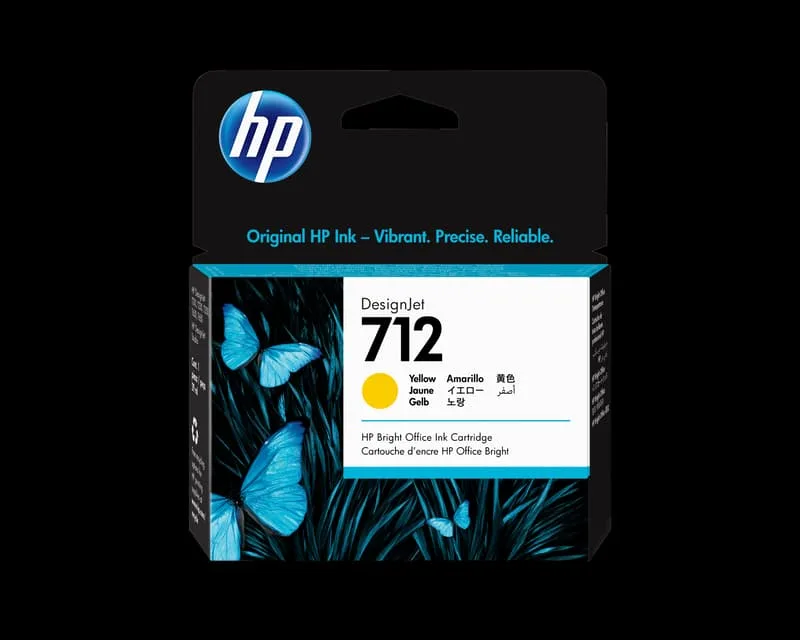 HP 712 - 80 ml - Nero - originale - DesignJet