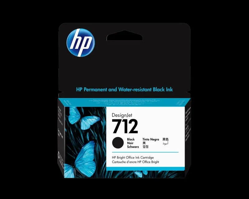 HP 712 - 80 ml - Nero - originale - DesignJet