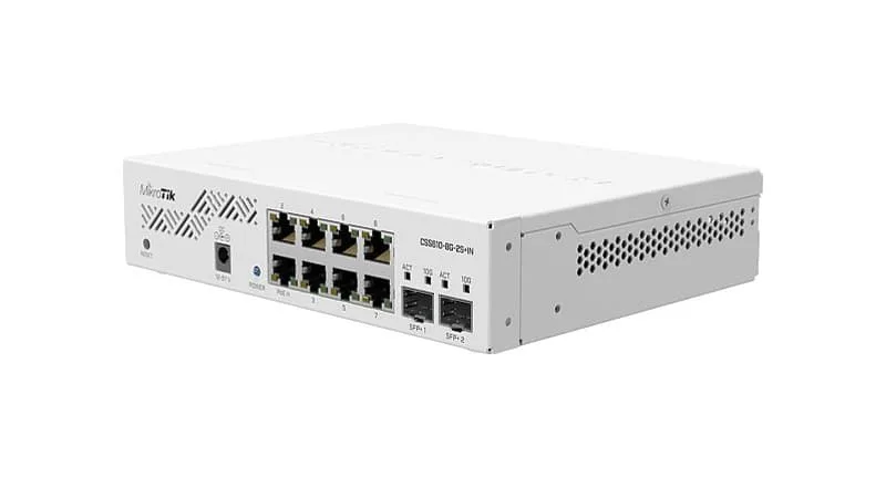 MikroTik Cloud Smart Switch CSS610-8G-2S+IN