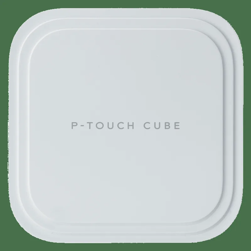 Brother P-touch CUBE Pro PT-P910BT matrisskrivare med uppladdningsbart batteri och Bluetooth