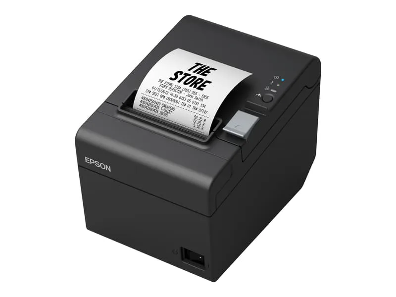 Kvittoskrivare TM-T20III USB/Seriell Inkl Ström Svart