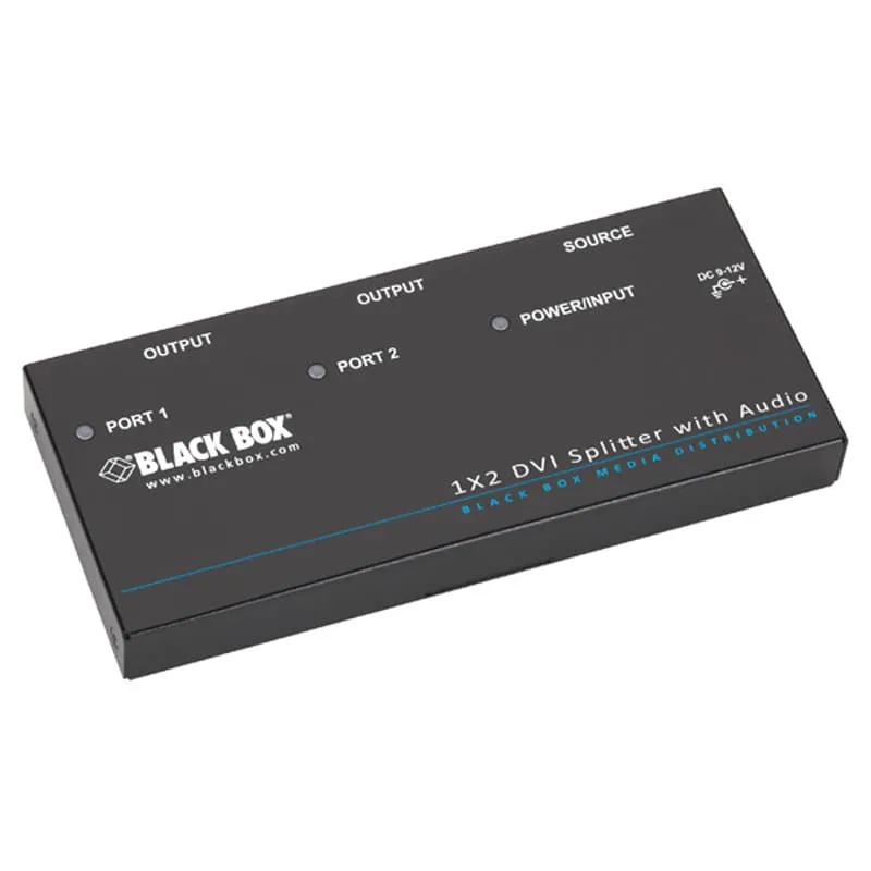 DVI-D Splitter - 2-Port Audio HDCP
