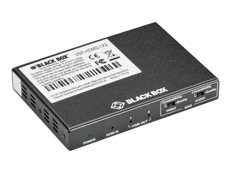 HDMI Video Splitter - 2-Port 4K60 4:4:4