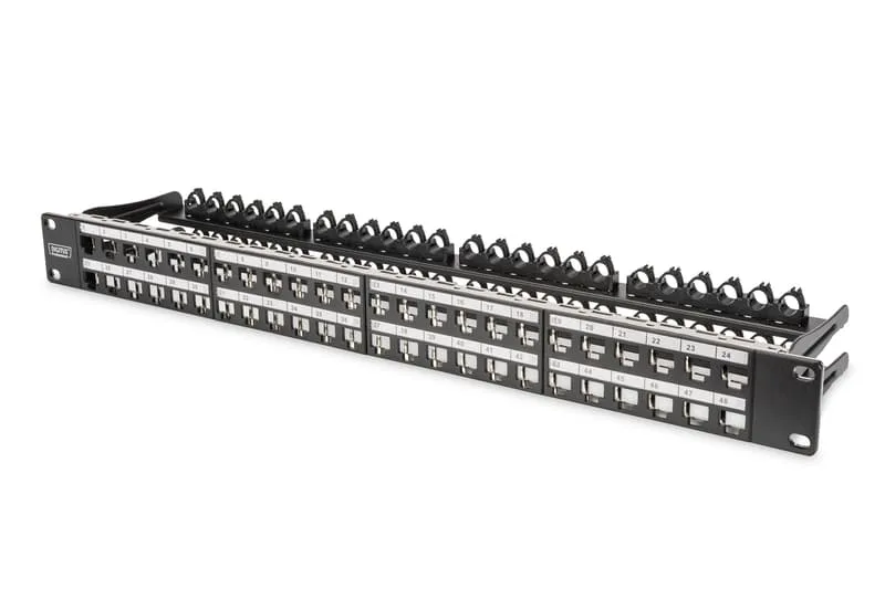 DIGITUS DN-91612SD-EA patchpanel CAT 6a, 12 portar