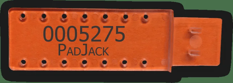 Padjack USB-kabellås 5-Pack